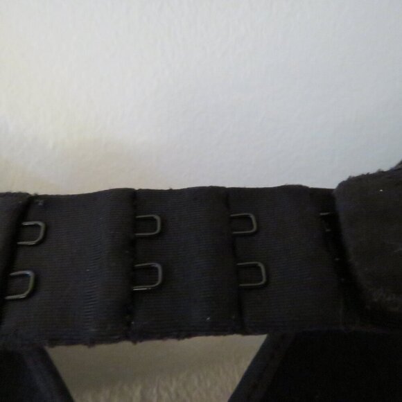 NATORI Bliss Perfection Unlined Underwired Lace Bra in Black - Size 32D - Picture 10 of 12